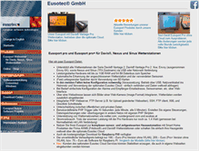 Tablet Screenshot of eusotec.de